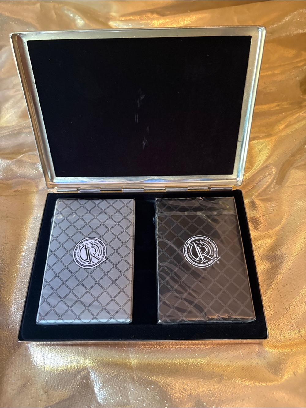 Danbury Silver Card Packs In Silver Case - Picture 2 of 4